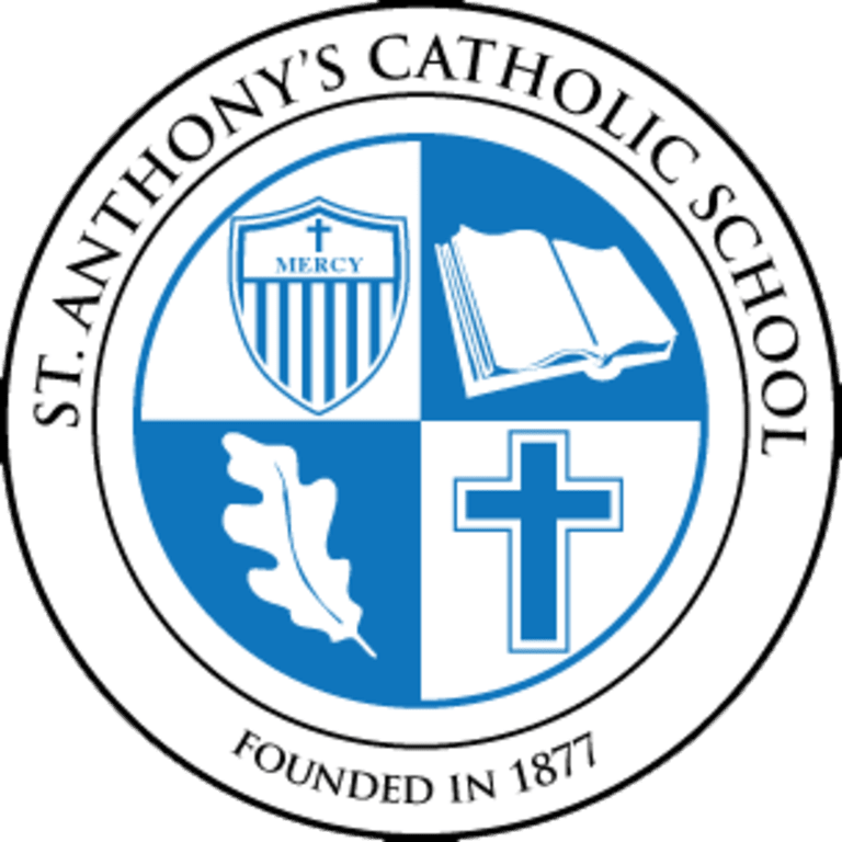 A photo of the St. Anthony logo.